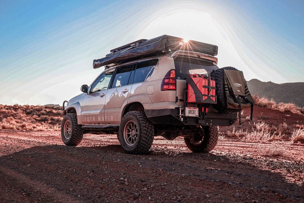 GX470 Low Profile Rear Bumper Kit Coastal Offroad